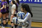 Volleyball vs Emerson  Wheaton College Women's Volleyball vs Emerson College. - Photo by Keith Nordstrom : Wheaton, Volleyball, VB2019